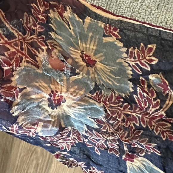 Lot of 6 Vintage Women Floral Print Handkerchiefs - Picture 5 of 10